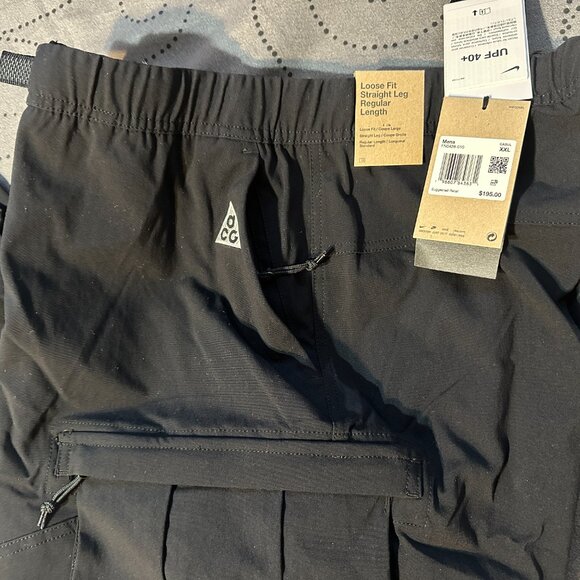 NIKE ACG SMITH SUMMIT ZIP. OFF CARGO PANTS CONVERT IN SHORTS SIZE 2XL S MEN $195 - Picture 3 of 11